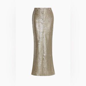 Line & Dot Roseline Sequined Maxi Skirt